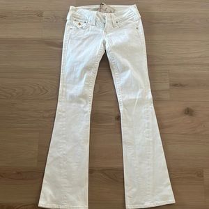 True religion white jeans
